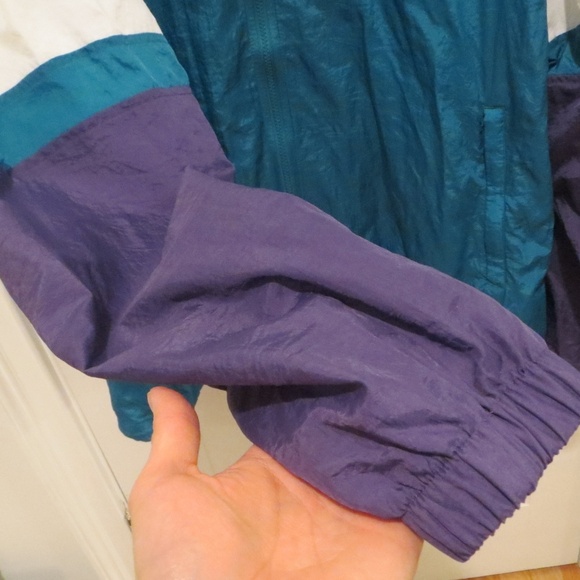 VINTAGE 90s CHAMPION LOGO HIP HOP HOODIE JACKET - Picture 5 of 8